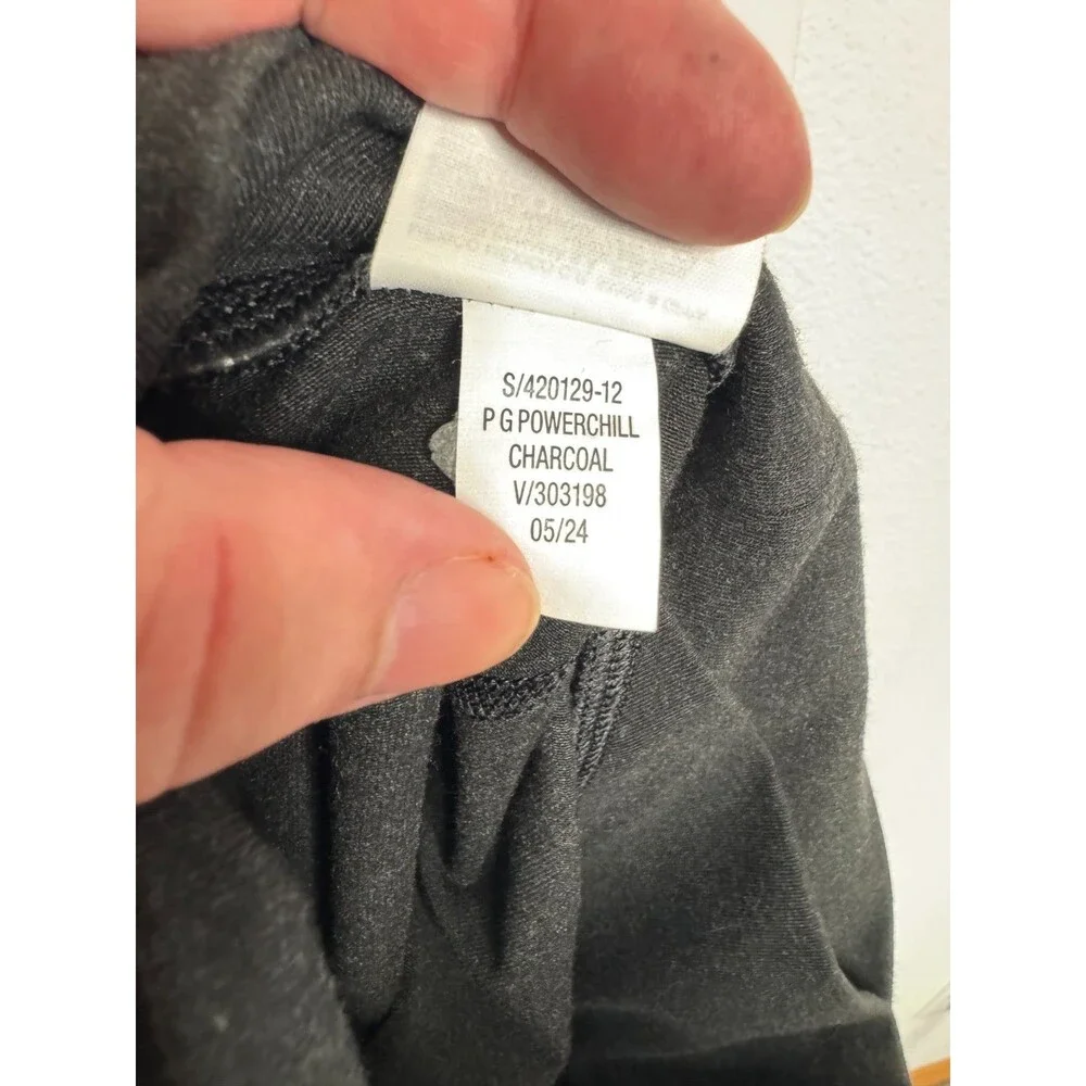 Old Navy Girls Large Flared Leggings Charcoal PowerChill Crossover